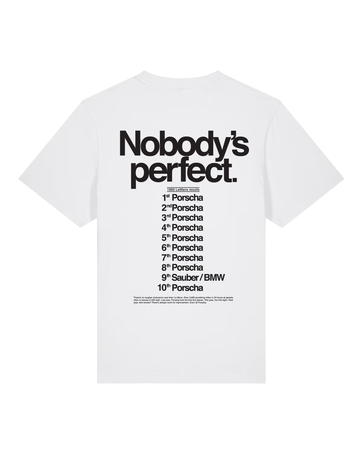 The Nobody's Perfect Tee